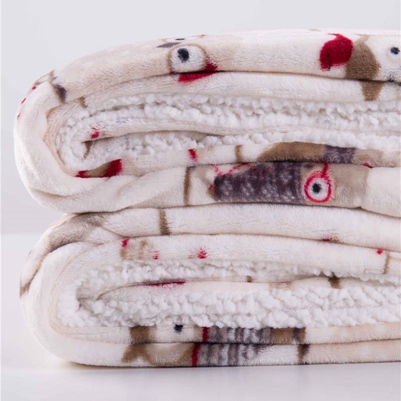 Premium Lambskin Throw Blanket – Warm & Durable