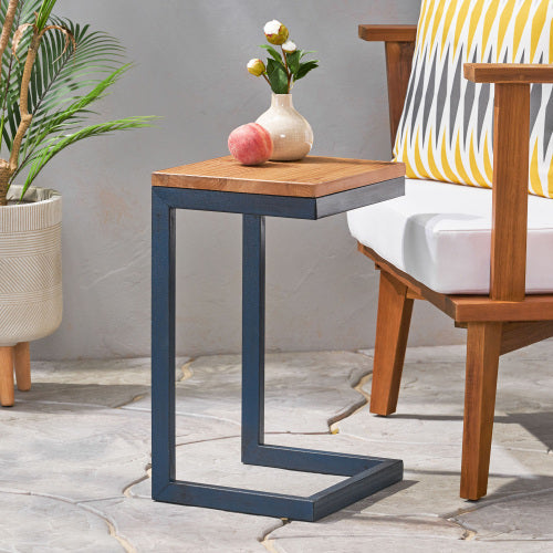 Small Accent Table – Modern Side Table for Living Room or Bedroom