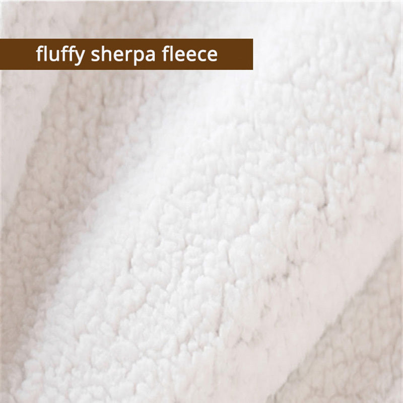 Premium Lambskin Throw Blanket – Warm & Durable