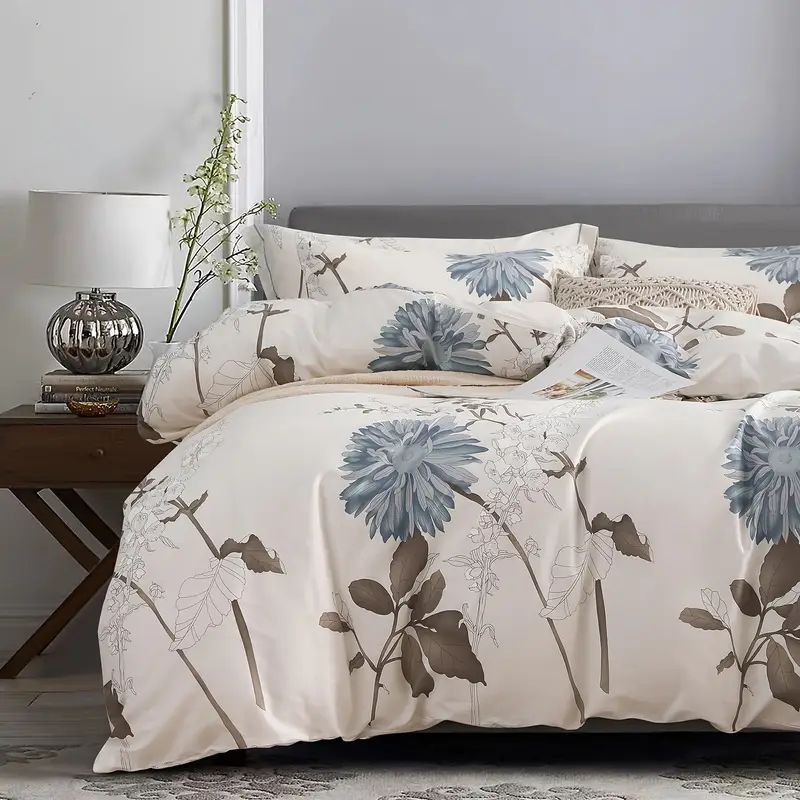 Floral Duvet Cover – Elegant & Cozy Bedding Set