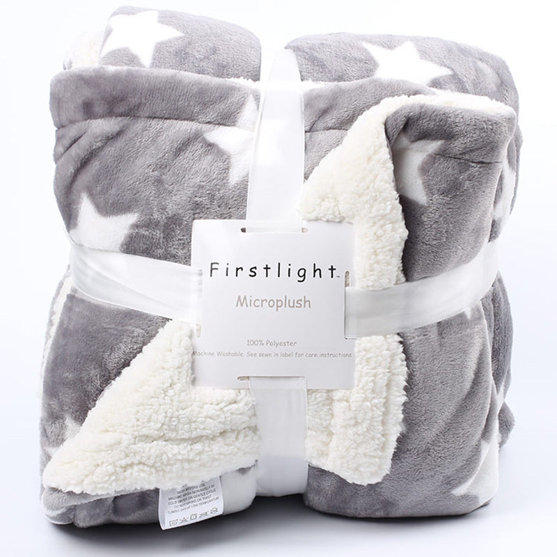 Premium Lambskin Throw Blanket – Warm & Durable