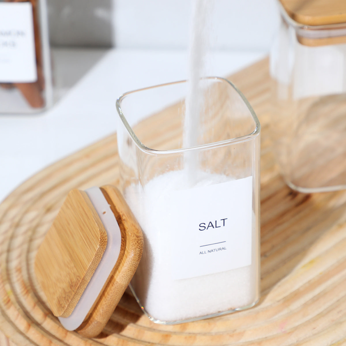 SpiceCraft™ 24-Piece Glass Pepper & Salt Bottles