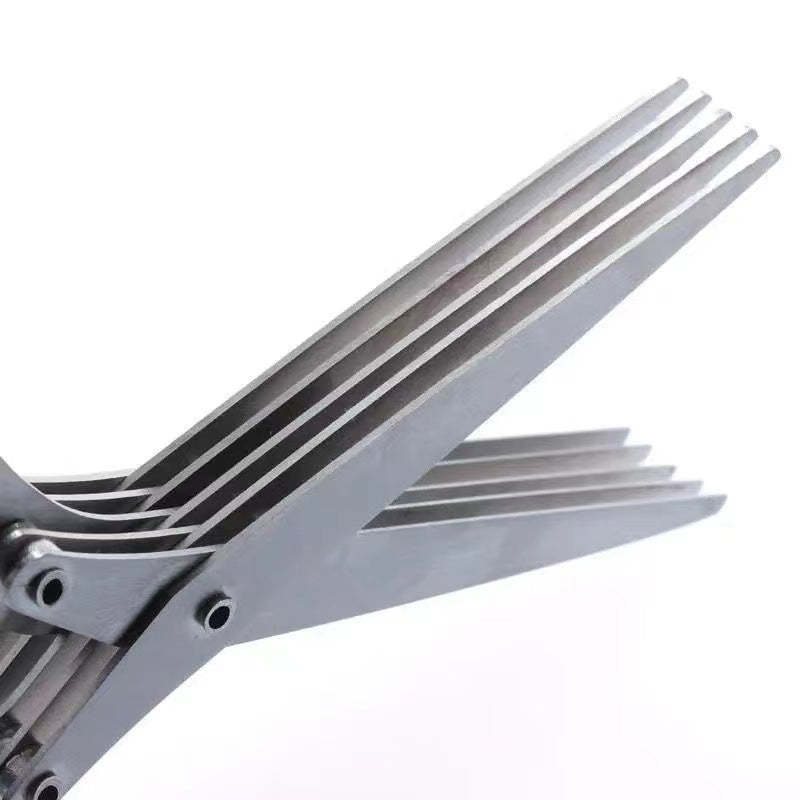 Premium 5-Layer Vegetable Scissors – Multi-Functional
