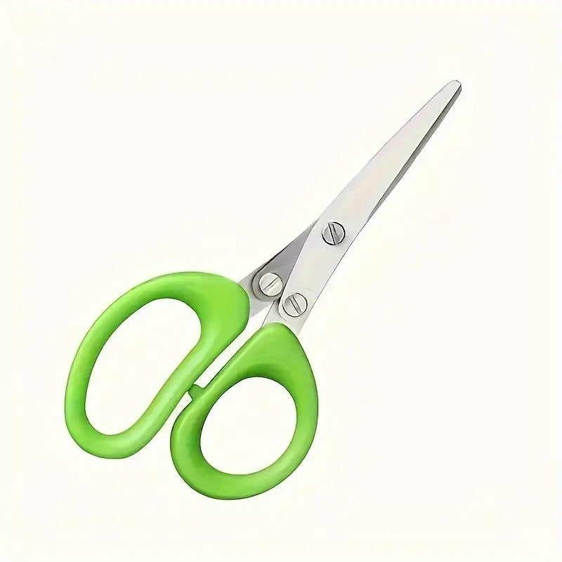 Premium 5-Layer Vegetable Scissors – Multi-Functional