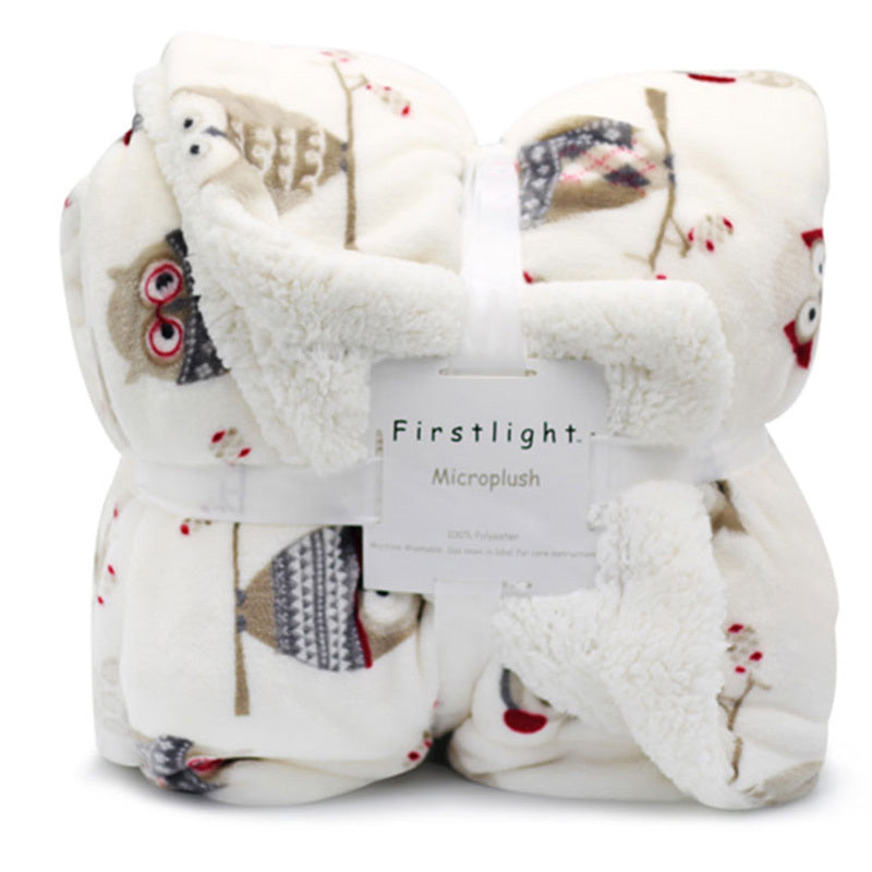 Premium Lambskin Throw Blanket – Warm & Durable