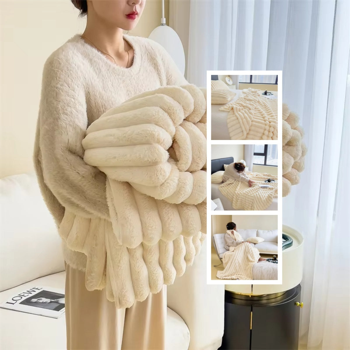 Premium Warm & Soft Blanket – Durable Comfort