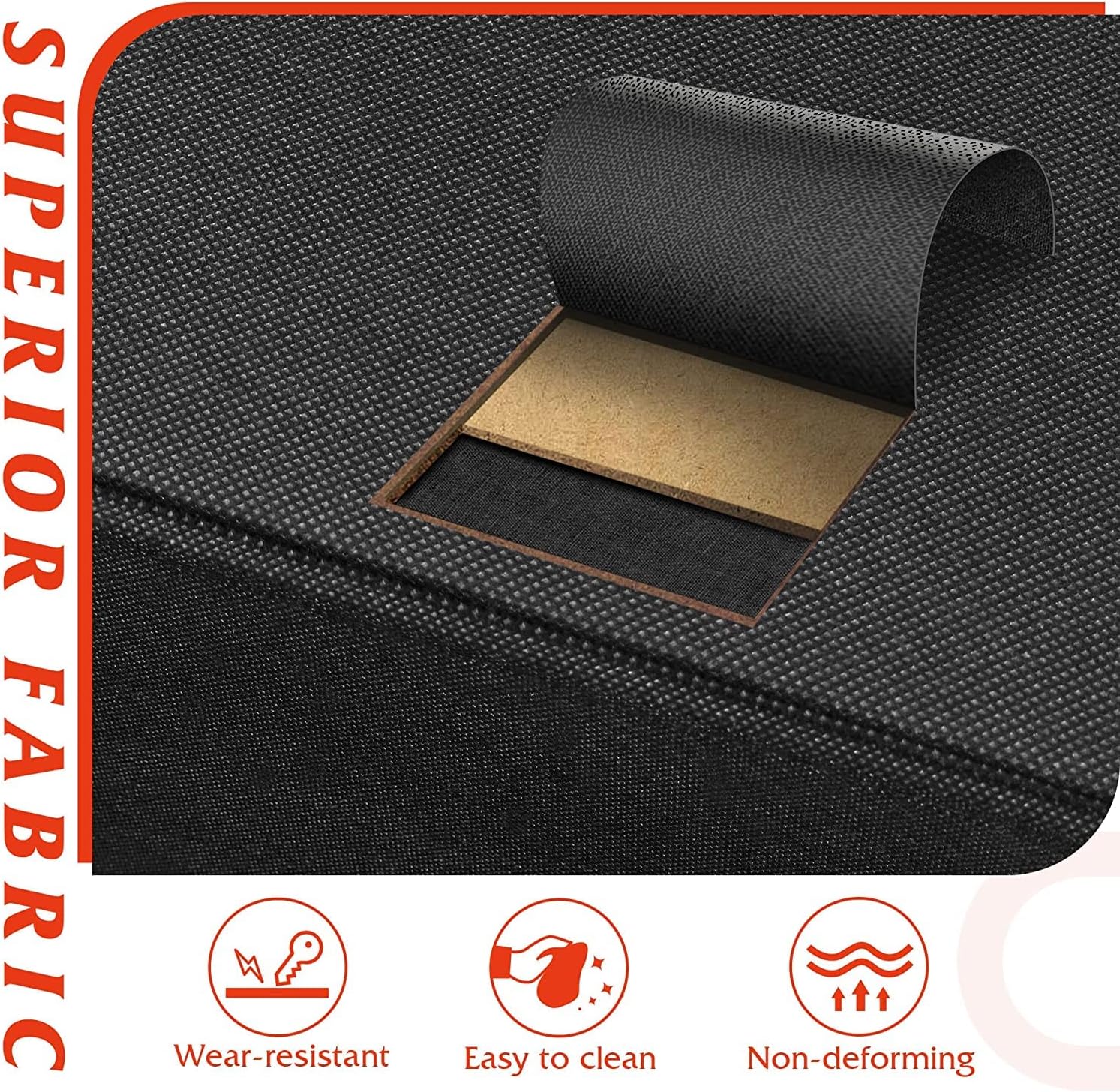 Storage Cabinet – 10-Drawer Fabric Dresser with Steel Frame