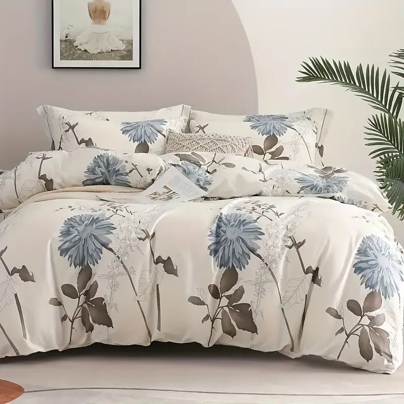 Floral Duvet Cover – Elegant & Cozy Bedding Set