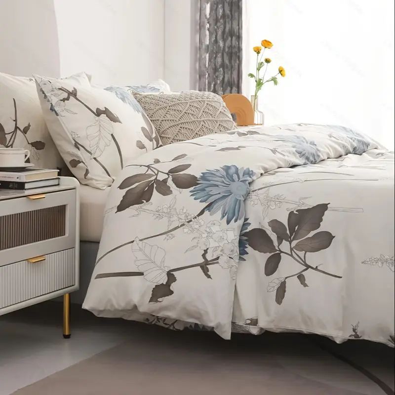 Floral Duvet Cover – Elegant & Cozy Bedding Set
