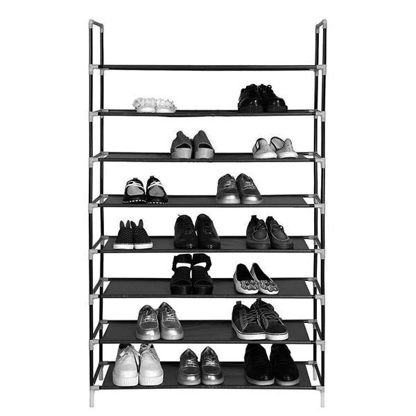Modern 8-Tier Shoe Storage Shelf – Space-Saving Design